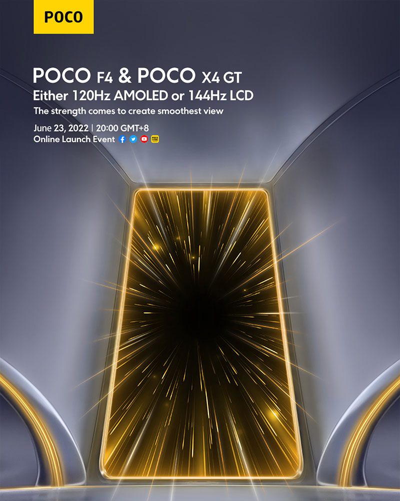 Спецификации Poco F4 и Poco X4 GT раскрыты до анонса